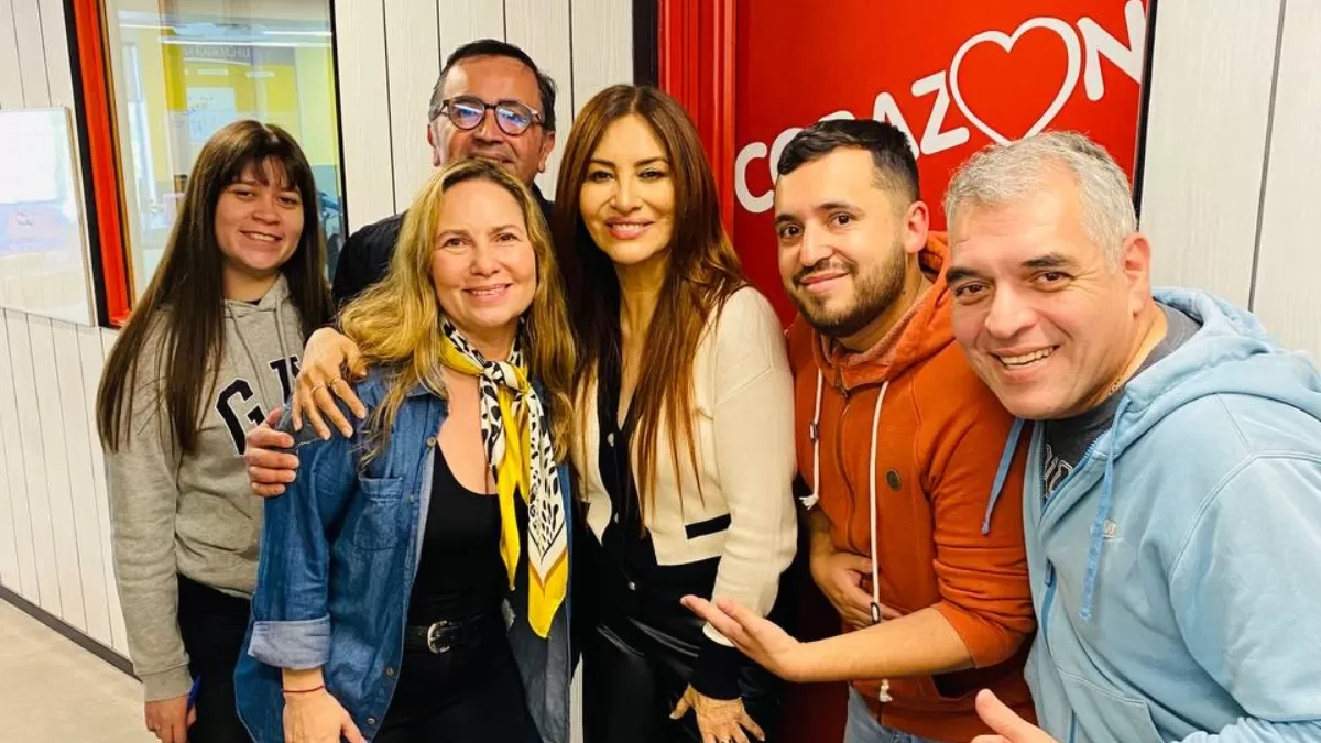 Myriam Hernández nos visita en Radio Corazón Es la gente por la que