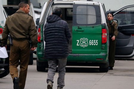 Carabineros detenidos