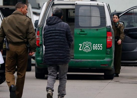 Carabineros detenidos