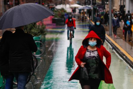 Lluvia En Santiago