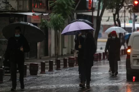 Lluvia En Santiago