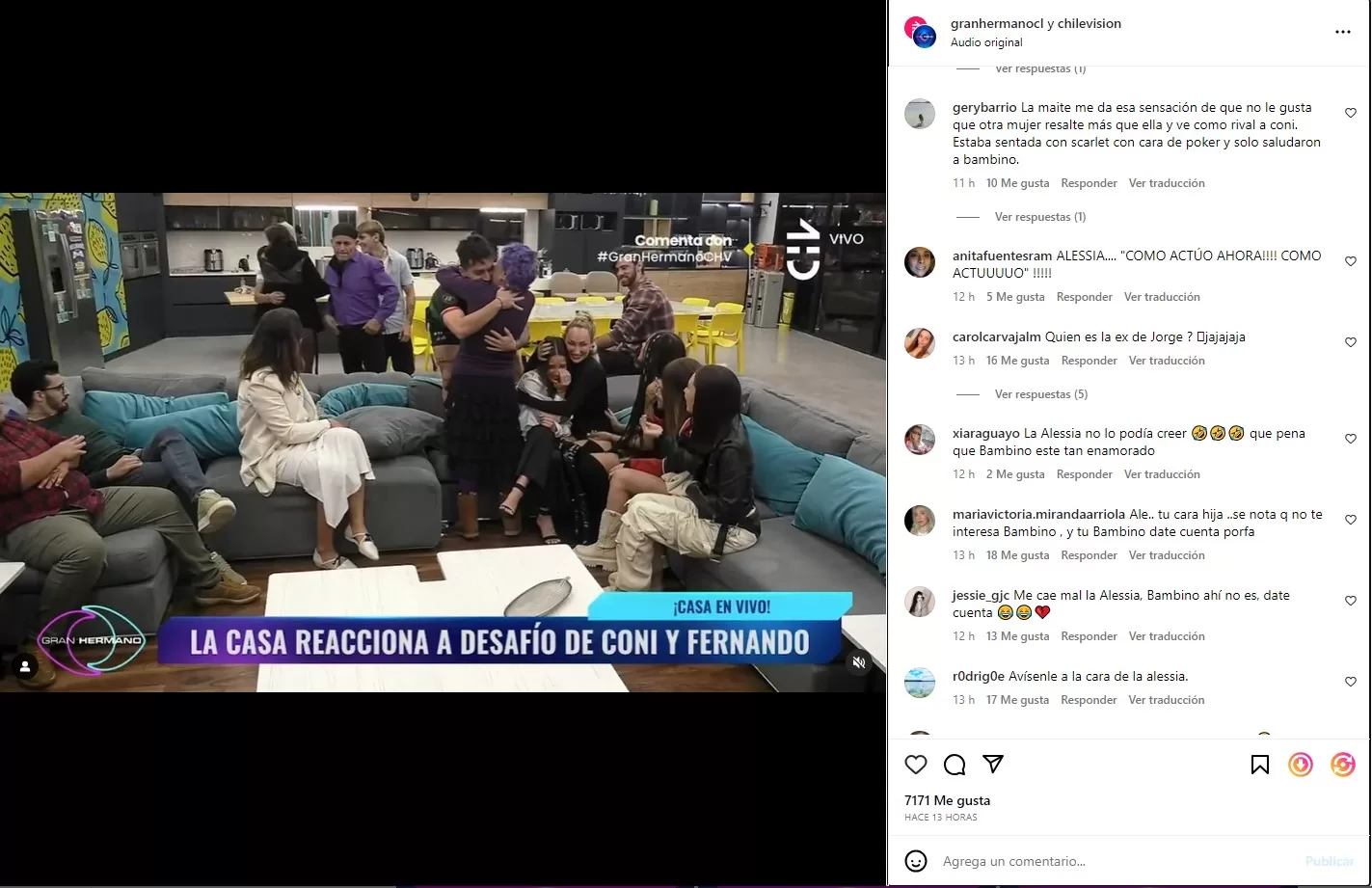 Instagram Gran Hermano