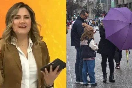 Michelle Adam Lluvia En Santiago Nublado