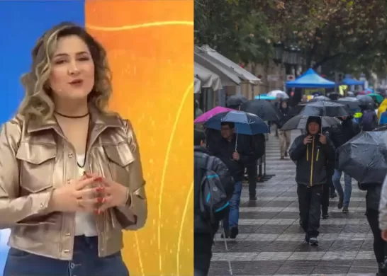 Michelle Adam Tiempo Lluvia En Santiago