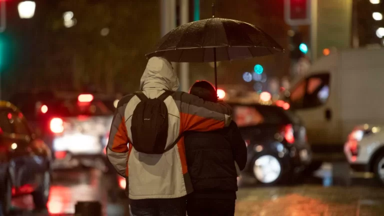 Lluvia En Santiago Días Sistema Frontal