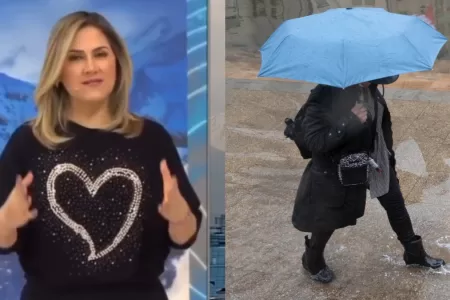 Michelle Adam Lluvia En Santiago Septiembre Siete