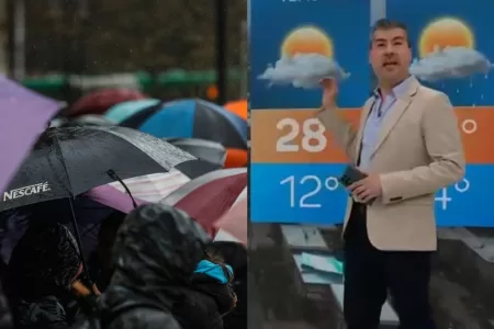 Eduardo Sáez Lluvia En Santiago Diciembre