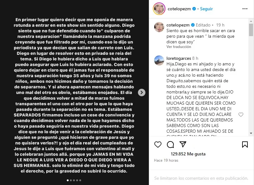 Instagram Coté López