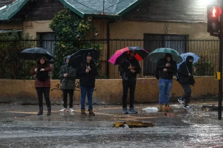 Alerta SAE Lluvia En Santiago