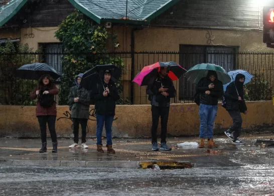 Alerta SAE Lluvia En Santiago