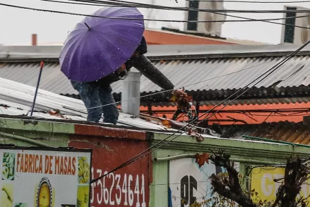 Prepararse Temporal Lluvia Y Viento