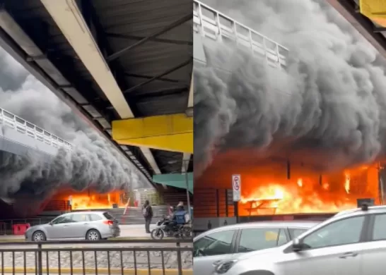 Incendio En Escuela Militar