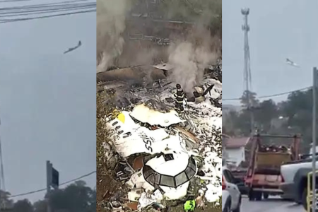 Accidente Avión Brasil