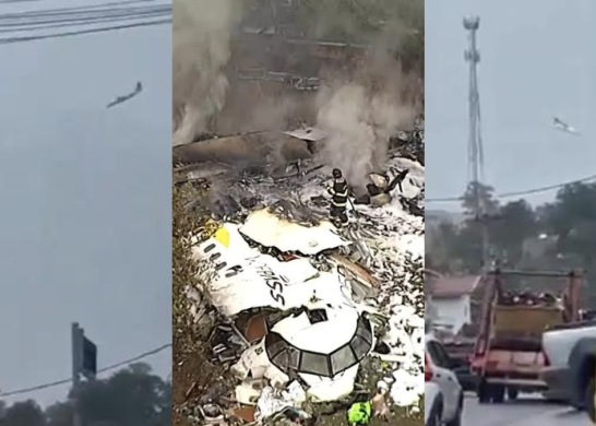 Accidente Avión Brasil