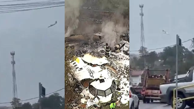 Accidente Avión Brasil