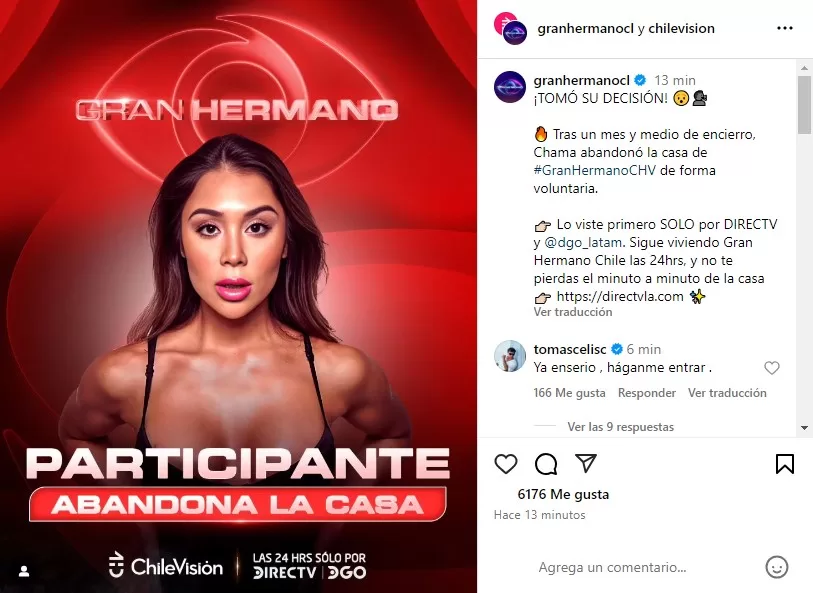 Instagram Gran Hermano 2