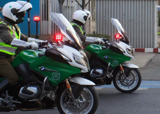 Moto Carabineros