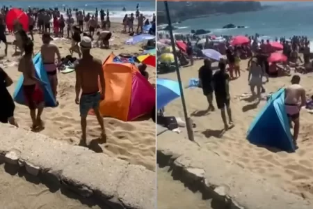 Pelea En Caleta Abarca