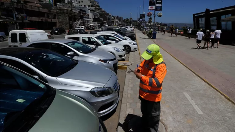 Persona Estacionando Auto