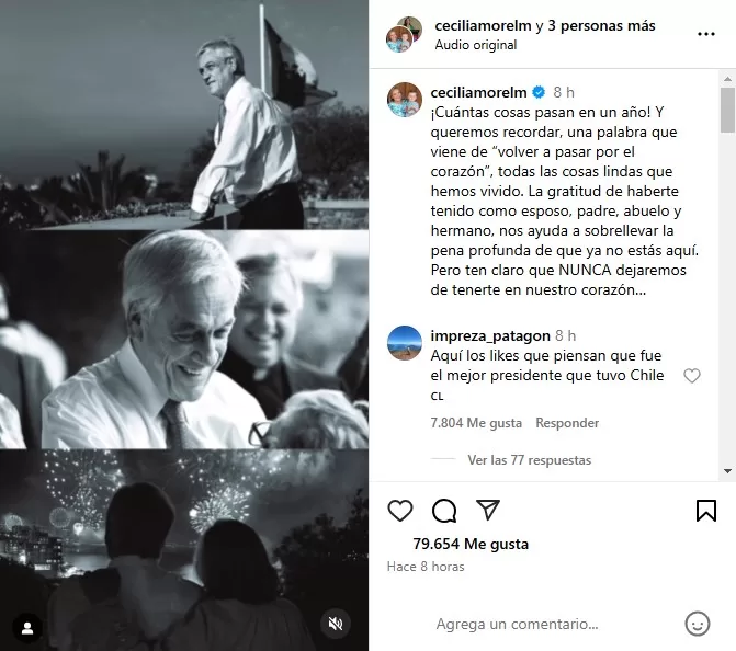 Instagram Cecilia Morel