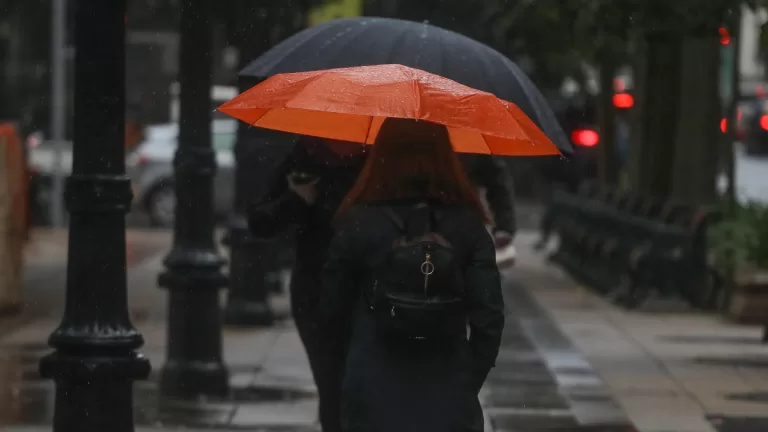 Lluvia En Santiago Región Metropolitana